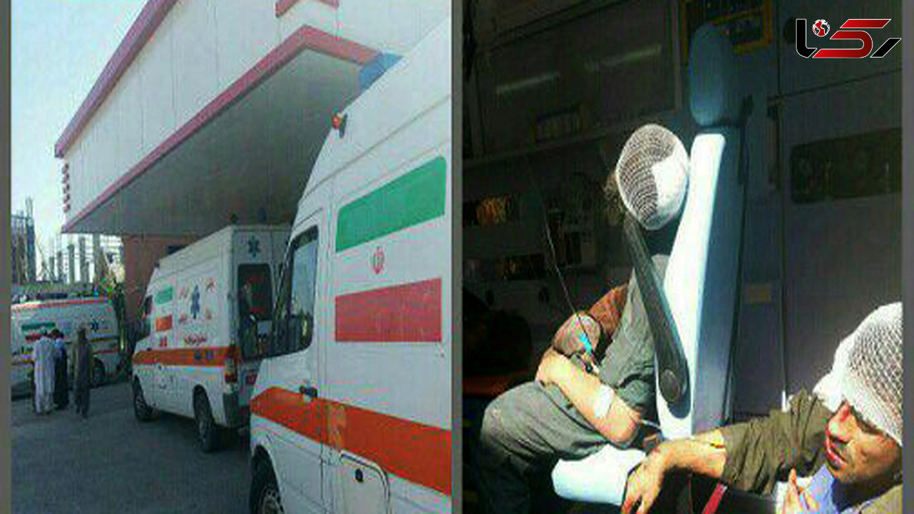 واژگونی تویوتا وانت با 20 مسافر در ایرانشهر 2 کشته داد +عکس