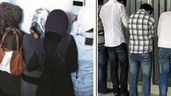  دستگیری18  دختر وپسر در پارتی شبانه گلبهار +عکس