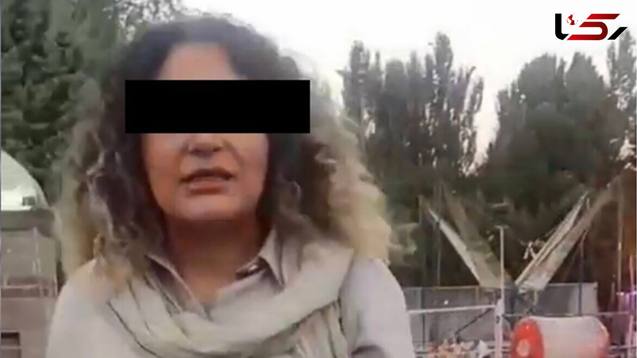 این زن به مقدسات توهین کرد / ساعتی پیش دستگیر شد + عکس