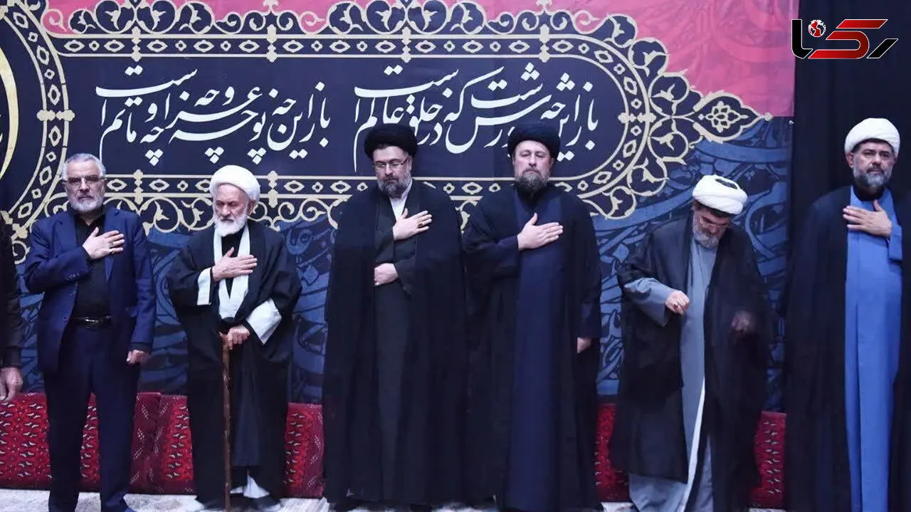 برگزاری مراسم عزاداری سالار شهیدان در حرم مطهر امام خمینی (ره) با حضور یادگار امام