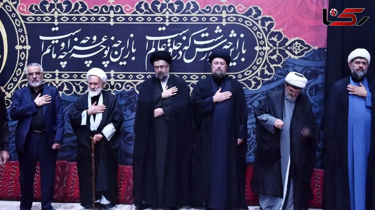 برگزاری مراسم عزاداری سالار شهیدان در حرم مطهر امام خمینی (ره) با حضور یادگار امام