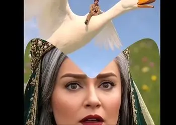 فیلم/ وقتی عموپورنگ، نعیمه نظام دوست رو با یه تخم اردک از دست اهریمن نجات میده!/ از خنده دل درد گرفتم شما چی؟