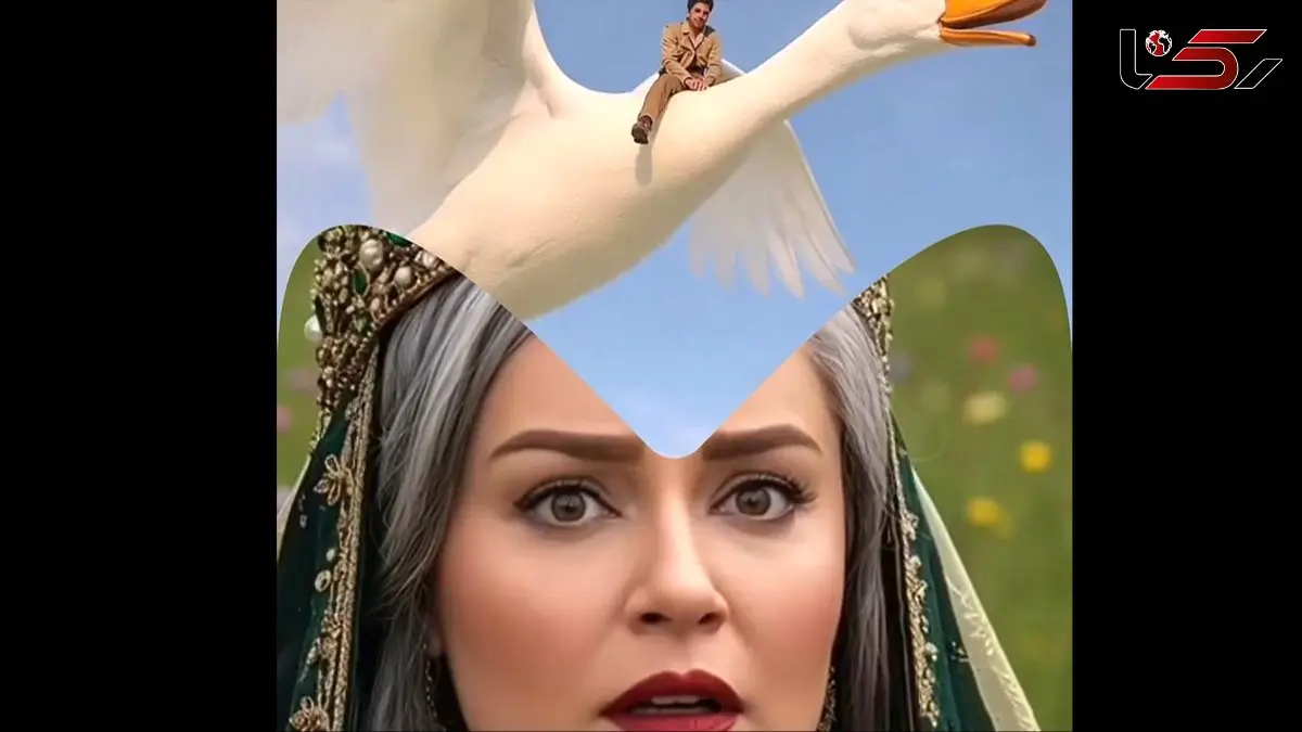 فیلم/ وقتی عموپورنگ، نعیمه نظام دوست رو با یه تخم اردک از دست اهریمن نجات میده!/ از خنده دل درد گرفتم شما چی؟