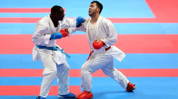 مدال طلای آسیا بر گردن گنج زاده + عکس