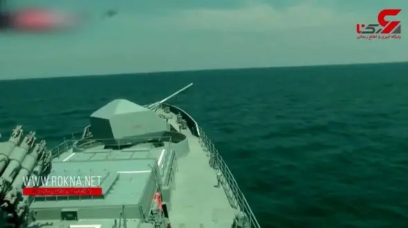 تست موشک ضد کشتی روسیه+فیلم