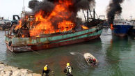  شناور حادثه‌دیده در آب‌های خلیج‌فارس حوالی بندر عسلویه غرق شد