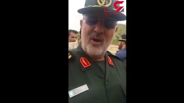 فرمانده نیروی زمینی سپاه: سطح آب در شهر حمیدیه فروکش کرده است + فیلم 