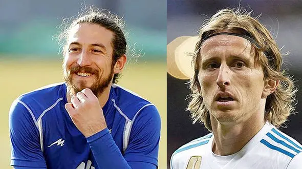 پیام و هدیه ویژه لوکا مودریچ براى آندرانیک تیموریان