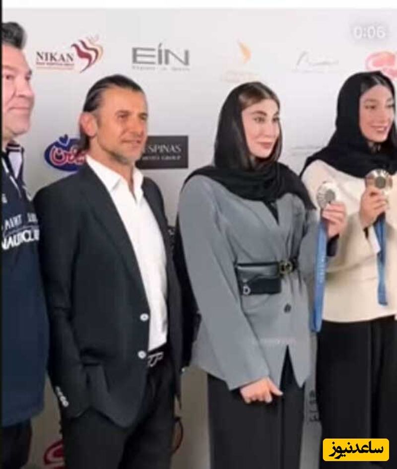  ناهید کیانی و امین حیایی