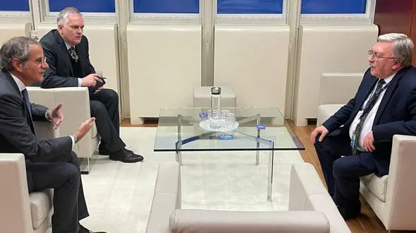 رایزنی اولیانوف و گروسی درباره ایران و اوکراین