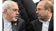 ظریف از قالیباف عذرخواهی کرد / او به رئیس مجلس توهین کرده بود