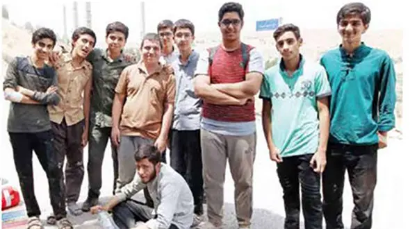 جزیره شنی 9 دانش آموز تهرانی را نجات داد