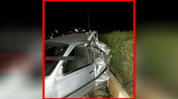 تصادف شدید در ورودی اهر با ۳ مصدوم+عکس