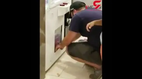 عجیب ترین دزدی کودک با دستور پدر در فروشگاه + فیلم