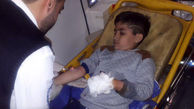 تصویر بلای تلخ که در چهارشنبه سوری بر سر پسربچه 12 ساله آمد + عکس 