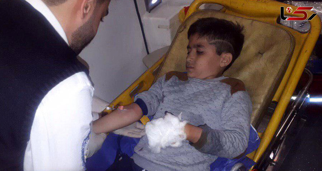 تصویر بلای تلخ که در چهارشنبه سوری بر سر پسربچه 12 ساله آمد + عکس 