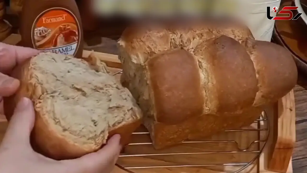 نان قهوه با مغز شکلاتی + فیلم