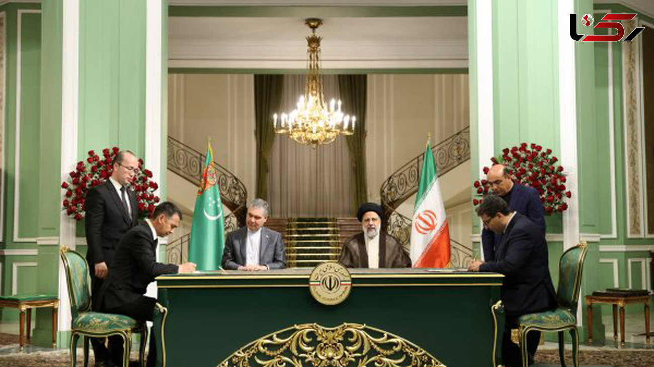  امضای 5 سند همکاری میان تهران و عشق‌آباد 