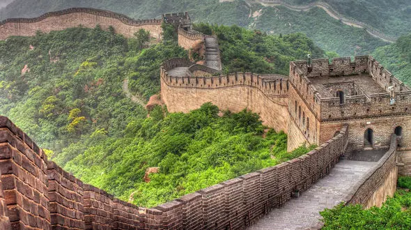 عجیب ترین بخش دیوار چین + فیلم 