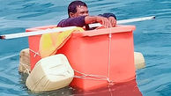 نجات معجزه آسای یک ماهیگیر پس از 3 روز سرگردانی در دریا + عکس