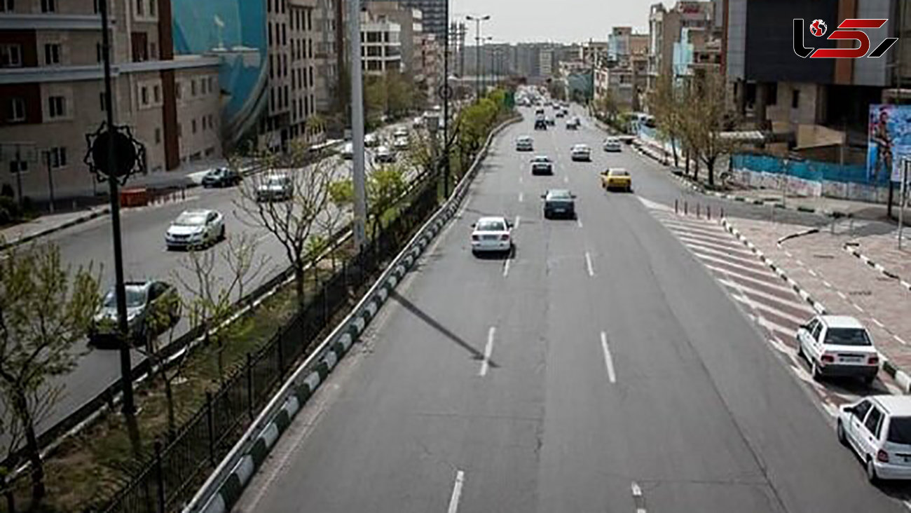 خلوتی معابر پایتخت در تهران نسبت به هفته گذشته / درخواست پلیس راهور از رانندگان