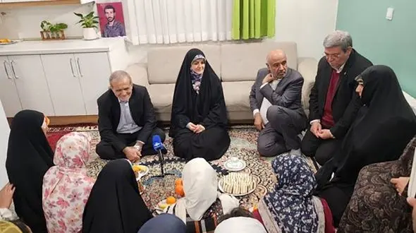  بازدید پزشکیان از دو مرکز نگهداری کودکان و نوجوانان بی‌سرپرست 