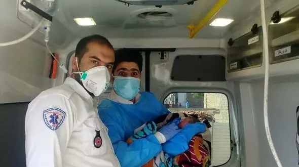 سرنوشت عجیب نوزاد کرمانی در بدو تولد + عکس