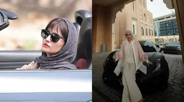 نگاهی به خودروهای لاکچری بازیگران زن و مرد ایرانی + تصاویر