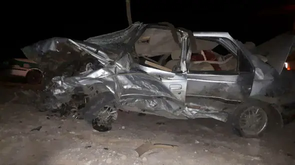 تصادف مرگبار در  جاده مرند به خوی 