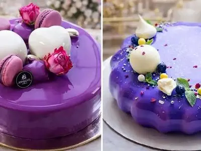 15 ایده خلاقانه کیک تولد بلوبری برای میز پذیرایی رنگارنگ