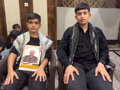 فیلم گفتگوی رکنا  پسر  پلیس شهید  مهدی رضازاده / 4 روز در جستجوی پدرم بودیم که خبر آمد ...