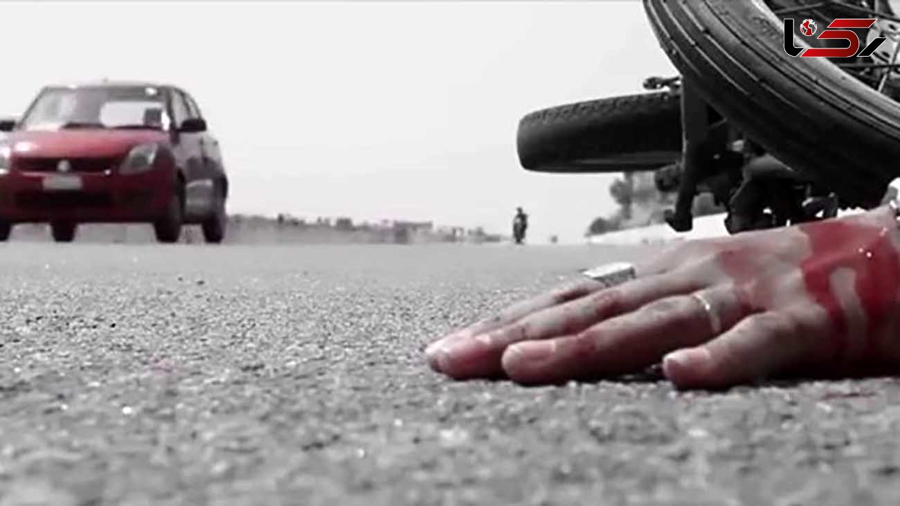 تصادف سمند و موتورسیکلت در چرام با یک کشته و 4 زخمی