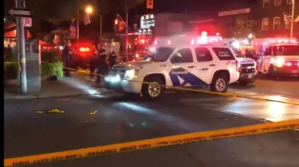 تیراندازی در شهر تورنتو کانادا + عکس 