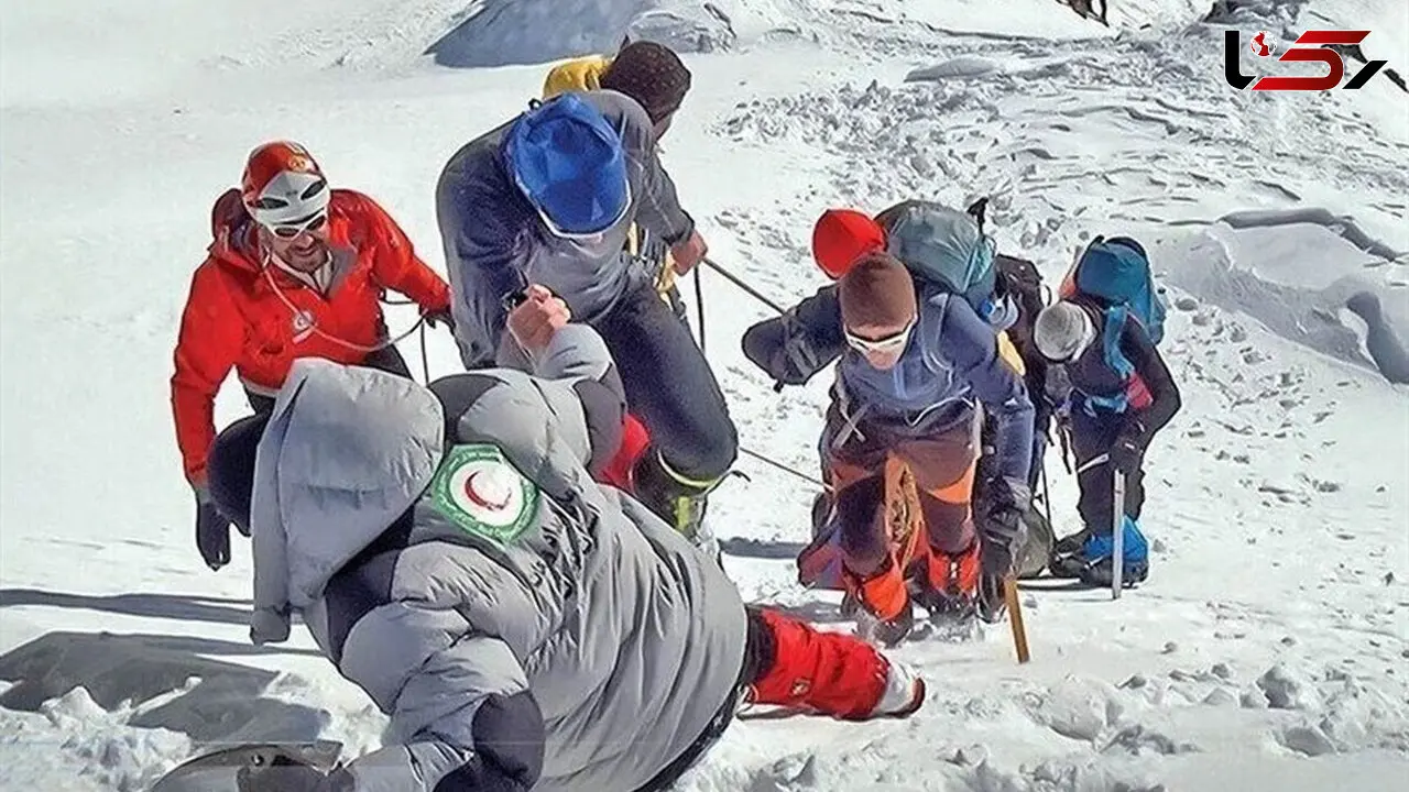  پیکر دو مفقودی حادثه سقوط بهمن در کردستان پیدا شد + فیلم