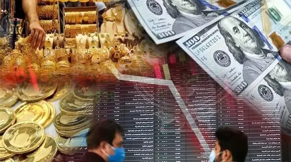 عقب‌ماندگی بورس در مقایسه با طلا و دلار به اوج رسید