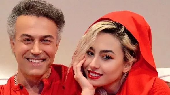 غوغای عکس های زننده دختر دانیال حکیمی ! + عکس همسر چشم رنگی آقای بازیگر !