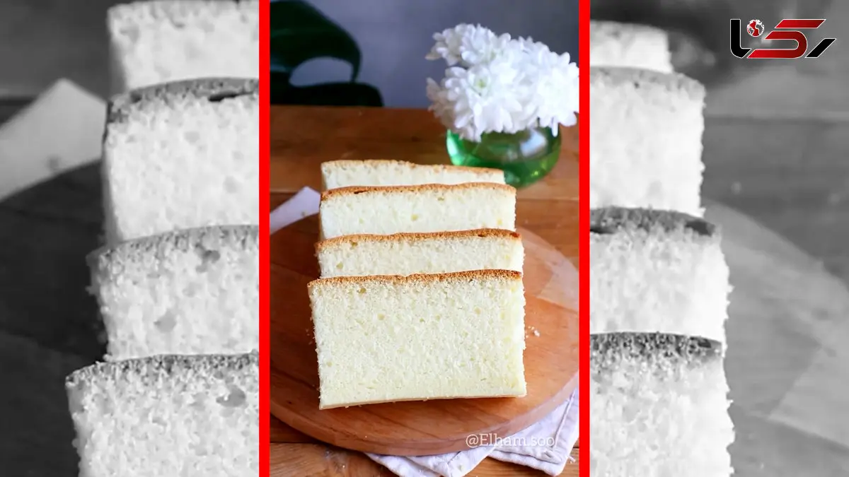 فیلم طرز تهیه کیک پنبه ای خانگی