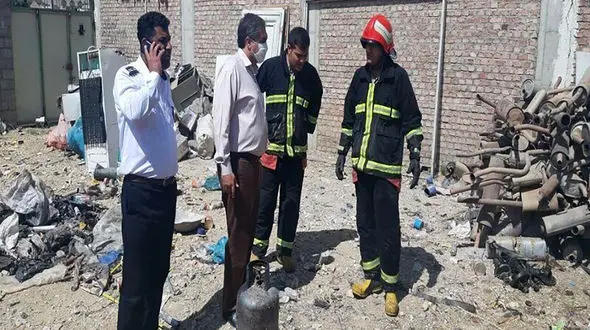 زنده زنده سوختن جوان بوکانی به خاطر فندک زدن بیجا در پراید