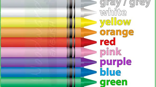 رنگ های ترکیبی به انگلیسی 