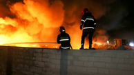 فیلم آتش سوزی گسترده در پارک آبی خلیج فارس قشم / آخرین خبر
