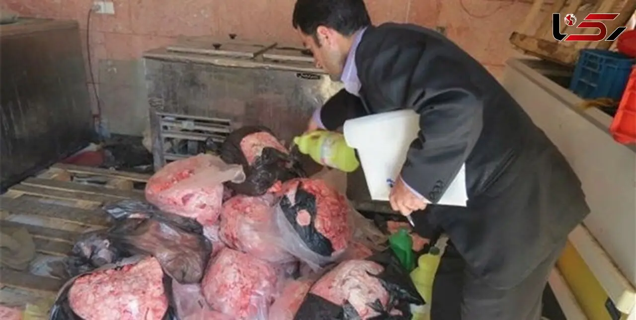 شناسایی گوشت های فاسد در فردیس/ واحد متخلف پلمب شد