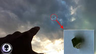 پرواز بشقاب پرنده مکعبی در آسمان تگزاس +فیلم و عکس