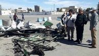 اولین عکس از خودروی منفجر شده عامل تروریستی چابهار + جزئیات