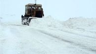مسدود شدن راه ارتباطی ۸۰ روستای شهرستان الیگودرز در پی بارش برف