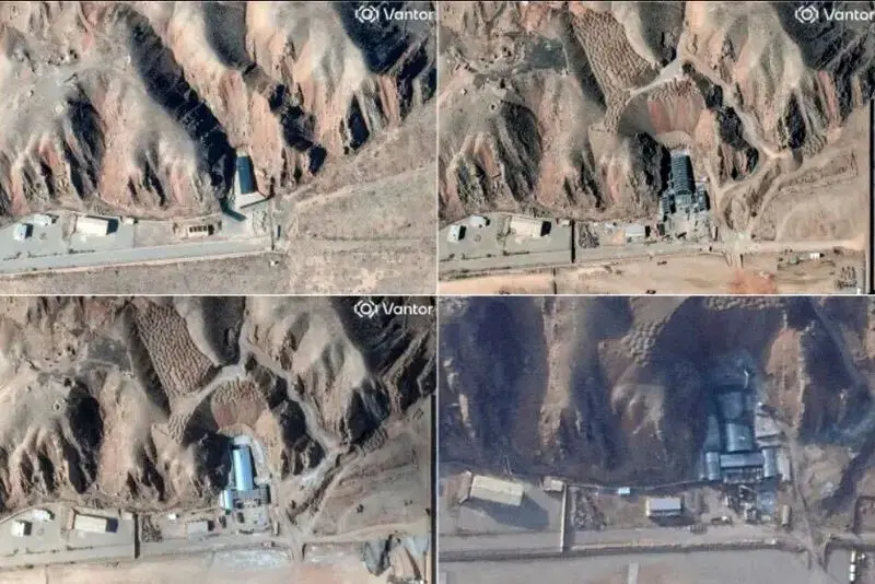 تصاویر ماهواره ای تاسیسات ایران