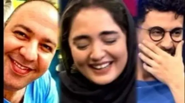 فیلم/ عشق ابدی نرگس محمدی به علی اوجی خوش اندام و ناز/ وقتی عاشق میشین شوهرتونو این شکلی ببینید .../ امین قیاسی کپ کرده از این همه ...