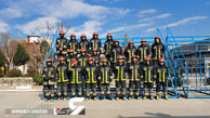 15 عکس از دوره آموزشی آتش‌نشانی ویژه خبرنگاران 