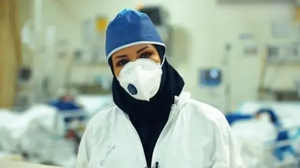 دابسمش آهنگ رضا صادقی توسط پرستاران زن و مرد + فیلم