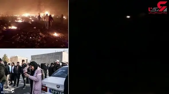 بازداشت فردی که از لحظه برخورد موشک به هواپیمای اوکراینی فیلمبرداری کرده بود + فیلم