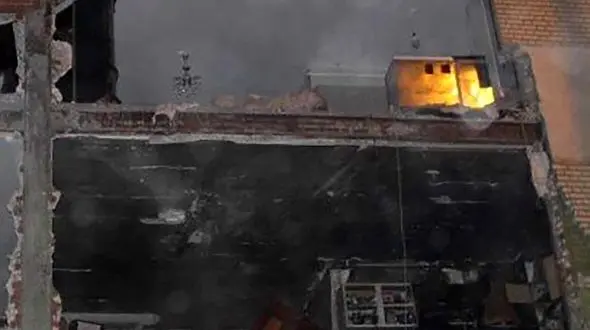 انفجار شدید خانه در کلاک کرج 